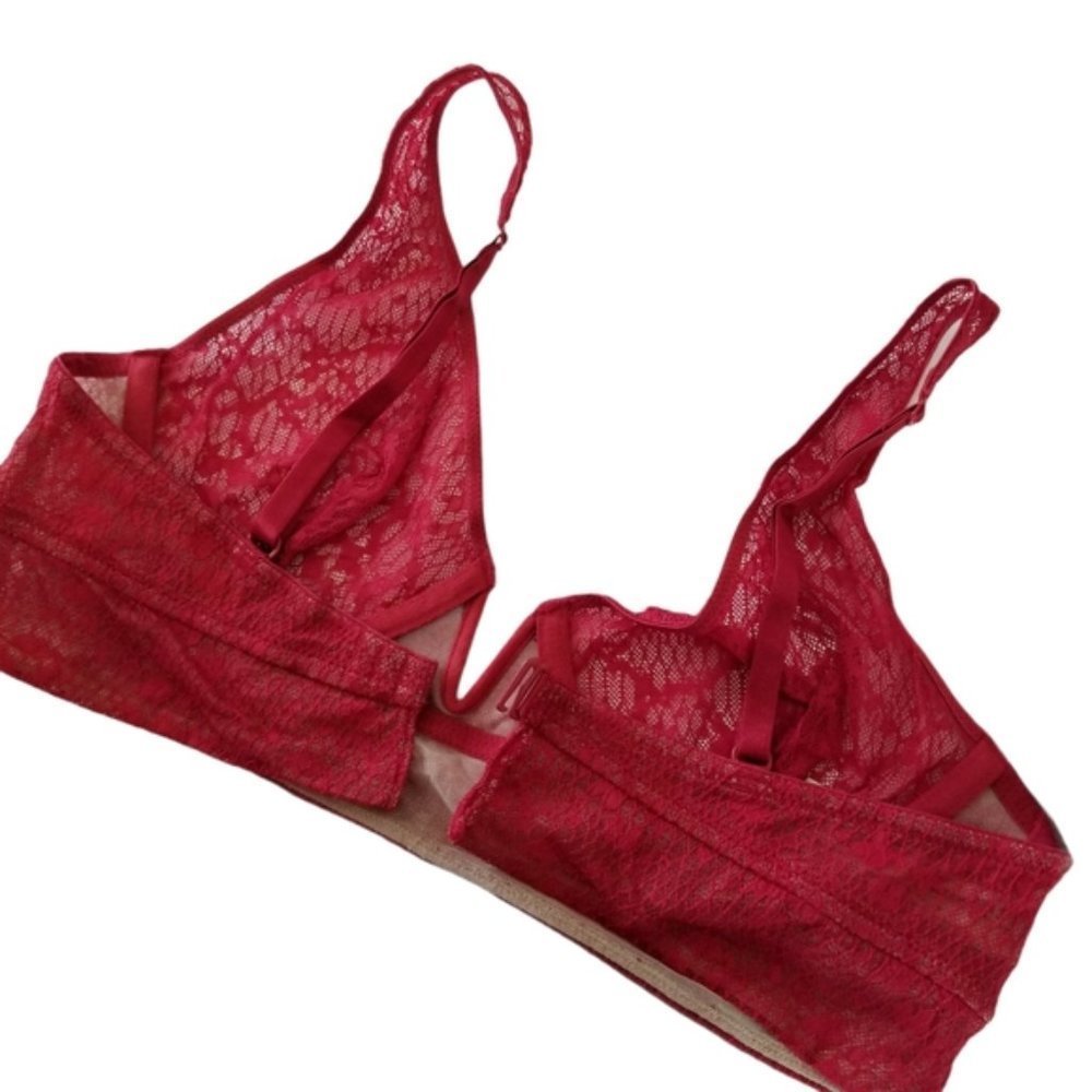 FREE PEOPLE Tameeka Underwire Bra Berry Electric - Picture 9 of 12
